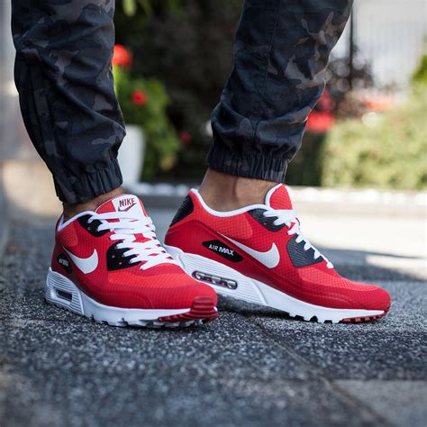 nike air max 90 herrenschuhe schwarz rot|Herren Rot Air Max 90 Schuhe (1) .